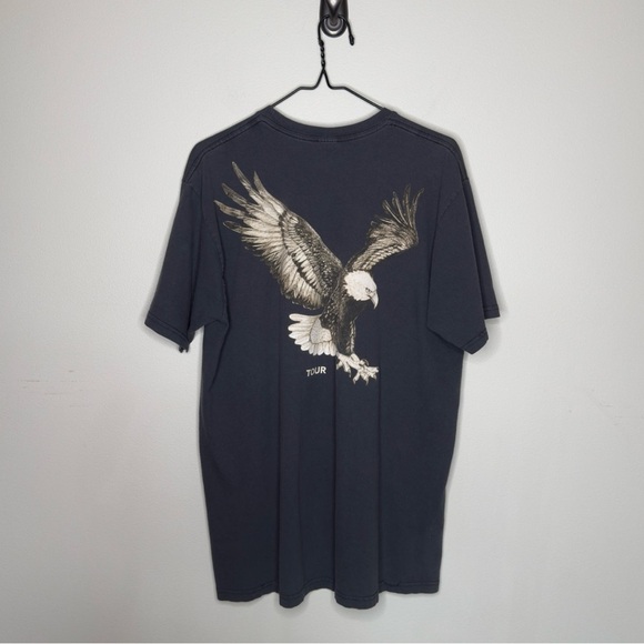 YEEZUS Tour 2014 Skeleton Eagle T Shirt RARE - Picture 3 of 6